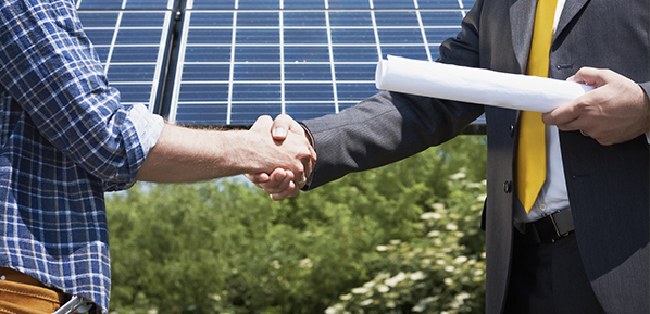 Buying photovoltaic parks energy